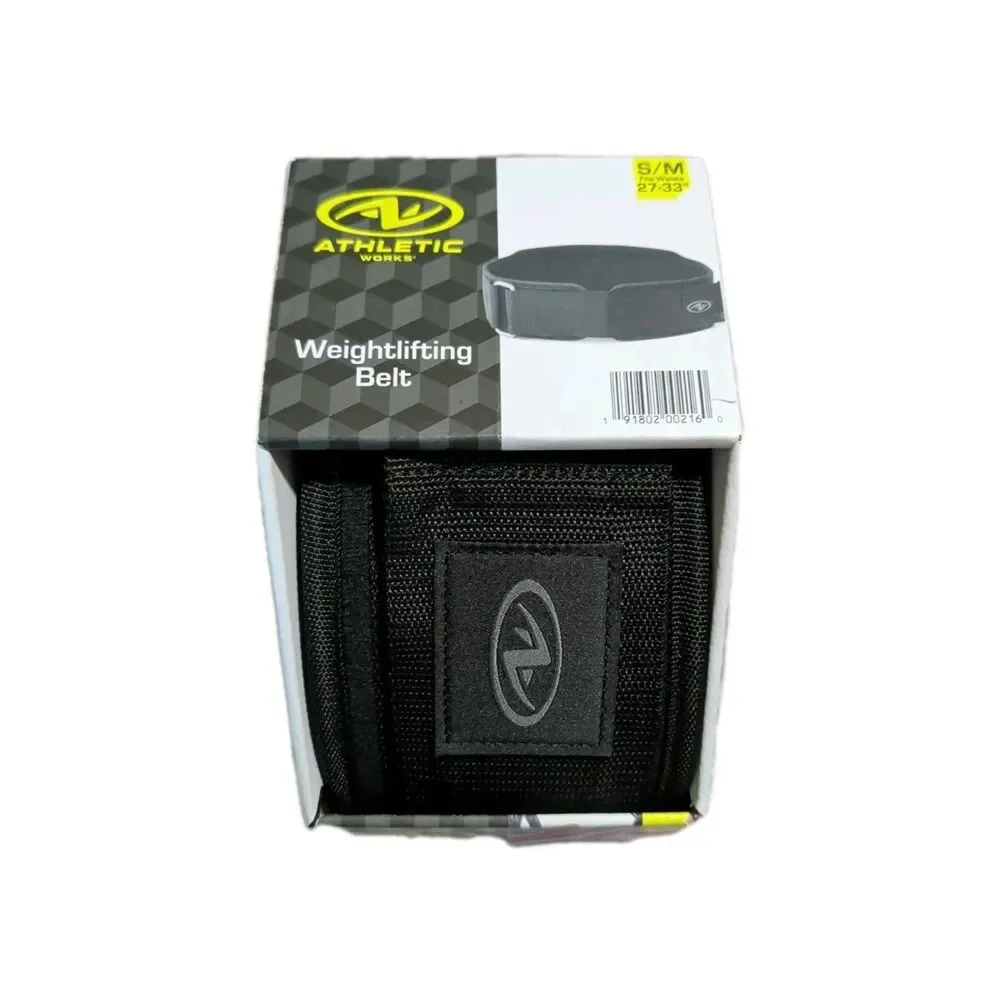 New Athletic Works Weightlifting Belt Size S/M (Waist27